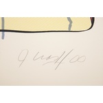 CRASH RED S Serigraph